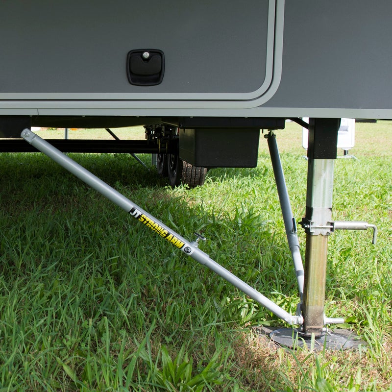Lippert Components JT's Strong Arm Replacement RV Jack Stabilizer 4" Swing Bolt Kit with 2 Swing Bolts, 4 Washers, 2 Nuts, Ensures Secure, Stable RV Leveling, Easy Installation - 314596 - Image 3